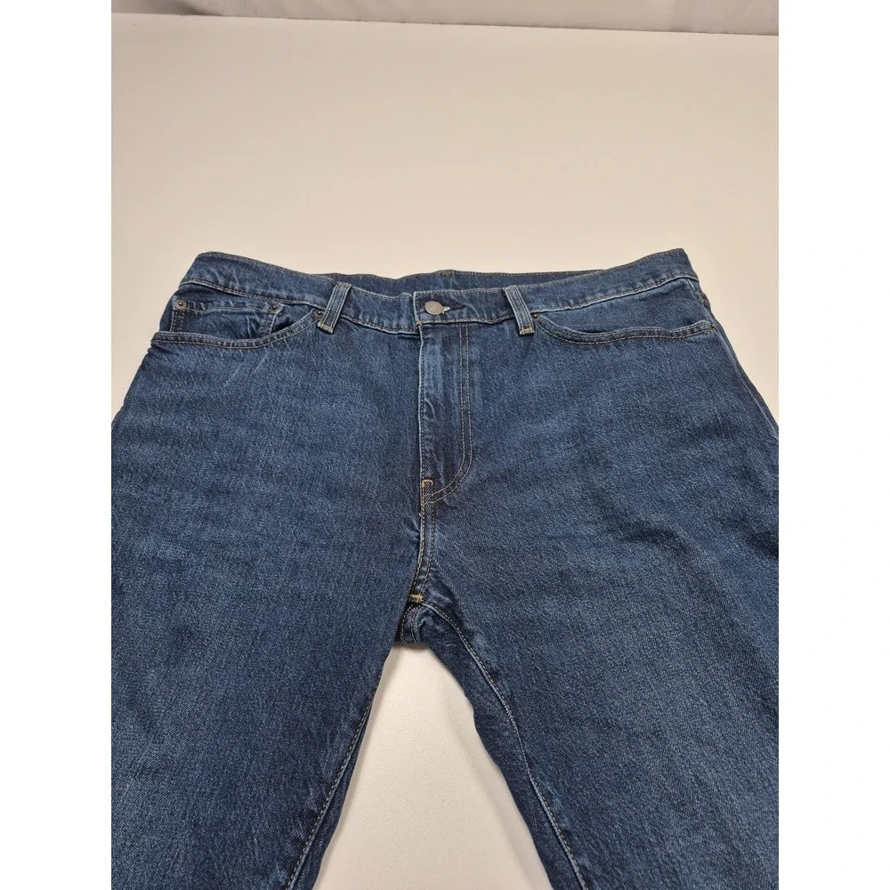 Levis Premium 511 Jeans Mens 36x30 Blue Stretch Denim Medium Wash